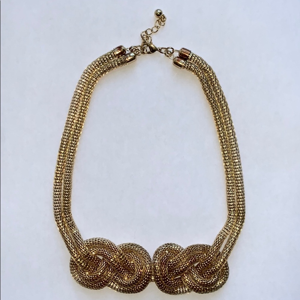 3/$30 Gold Chain Knot Necklace